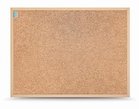 Tablica korkowa MEMOBE SMART, rama drewniana, 90x60 cm