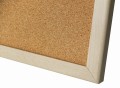 Tablica korkowa MEMOBE SMART, rama drewniana, 60x40 cm