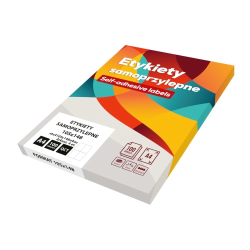 Etykieta Emerson Basic A-4, 105x148mm, 100 arkuszy (4)