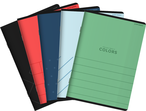 Zeszyt A-5 TOP-2000 Top Colors 16 kartek, kratka