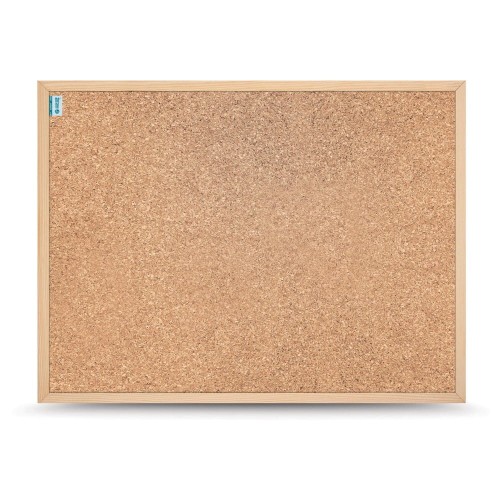 Tablica korkowa MEMOBE SMART 120x90 cm,  rama drewniana