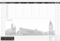 Podkład biurowy biuwar City, Typograf