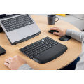 Podkładka Kensington ErgoSoft™ pod nadgarstki do płaskiej, kompaktowej klawiatury