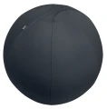 Ergonomiczna piłka do siedzenia Leitz Ergo 75 cm ciemnoszara – z zabezpieczeniem antypoślizgowym, certyfikat IGR i TÜV