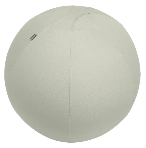 Ergonomiczna piłka do siedzenia Leitz Ergo 75 cm jasnoszara – z zabezpieczeniem antypoślizgowym, certyfikat IGR i TÜV