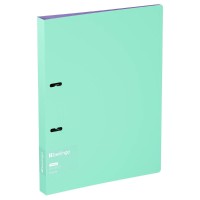 Segregator Berlingo Haze 2-ringowy 24 mm turkusowo-liliowy – trwały segregator A4 z kieszonką