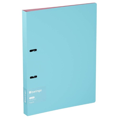 Segregator Berlingo Haze niebiesko-różowy 2-ringowy A4 24 mm