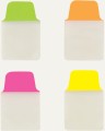 Zakładki indeksujące Avery, 25,4x38mm, PP, neon, 40 sztuk