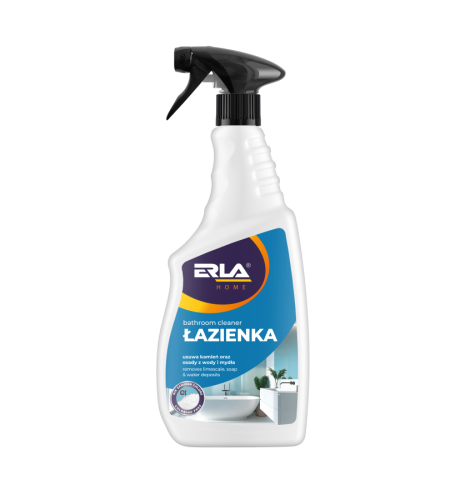 Erla HOME Łazienka 750 ml – płyn do czyszczenia łazienki, armatury i kafelków