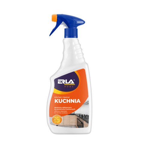 Erla HOME Kuchnia 750 ml – płyn do czyszczenia do czyszczenia kuchenek, płyt indukcyjnych, blatów