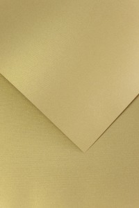 Papier wizytówkowy Iceland A-4 Galeria Papieru, 20 arkuszy, złoty