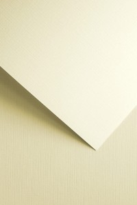 Papier wizytówkowy Płótno A-4 Galeria Papieru, 20 arkuszy, kremowy