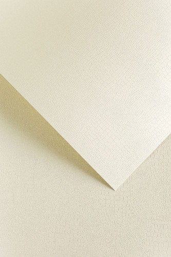 Papier wizytówkowy Borneo A-4 Galeria Papieru, 20 arkuszy, kremowy
