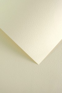 Papier wizytówkowy Kamień A-4 Galeria Papieru, 20 arkuszy, kremowy