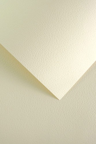 Papier wizytówkowy Kamień A-4 Galeria Papieru, 20 arkuszy, kremowy