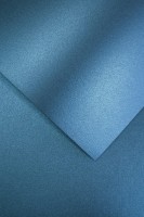 Papier wizytówkowy Millenium A-4 Galeria Papieru, 20 arkuszy, szafirowy