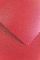 Papier wizytówkowy Mika A-4 Galeria Papieru, 20 arkuszy, czerwony