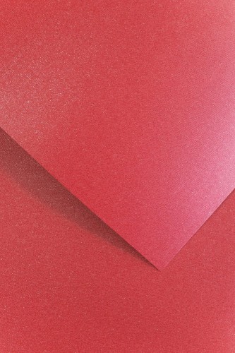 Papier wizytówkowy Mika A-4 Galeria Papieru, 20 arkuszy, czerwony