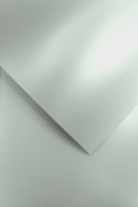 Papier wizytówkowy Millenium A-4 Galeria Papieru, 20 arkuszy, srebrny