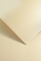 Papier wizytówkowy Iceland A-4 Galeria Papieru, 20 arkuszy, kremowy