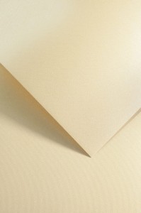 Papier wizytówkowy Iceland A-4 Galeria Papieru, 20 arkuszy, kremowy