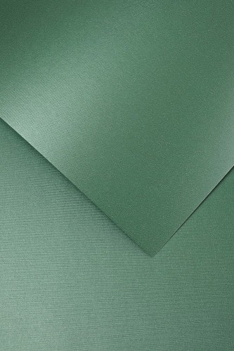 Papier wizytówkowy Iceland A-4 Galeria Papieru, 20 arkuszy, zielony