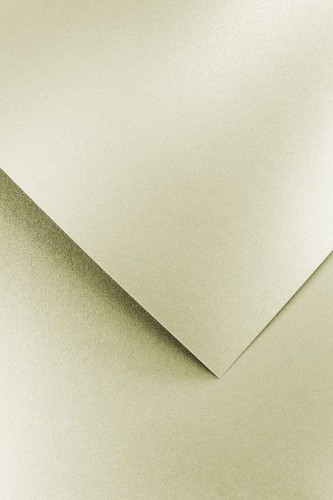 Papier wizytówkowy Pearl A-4 Galeria Papieru, 20 arkuszy, kremowy