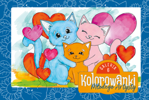 Kolorowanki Młodego Artysty Galeria 6 – Kotki i Pieski | Zeszyt do kolorowania