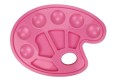 Paletka plastikowa Flamingo 23×17cm – paleta malarska z 10 wgłębieniami