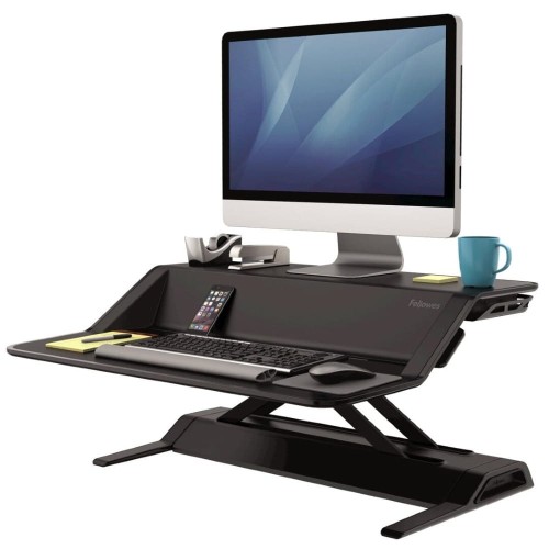 Stanowisko do pracy Fellowes Sit-Stand Lotus™ - czarne
