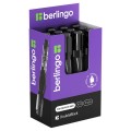 Korektor w piórze Berlingo Double Black 8 ml, metalowa końcówka