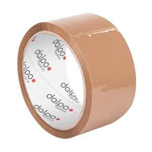 Taśma pakowa Dalpo 48mm x 50m, szara akrylowa