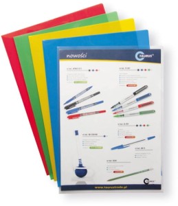 Ofertówka groszkowa Taurus miękka A-4 180µm, czerwona