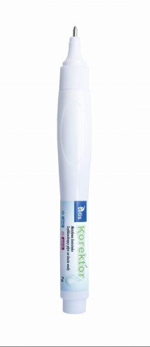 Korektor w pisaku Tetis BK111 7 g – szybkoschnący korektor z metalową końcówką