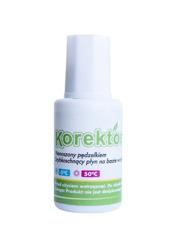 Korektor w płynie Tetis BK 100 z pędzelkiem, 20g