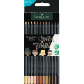 Kredki trójkątne Black Edition Skin Tones 12 kolorów Faber-Castell