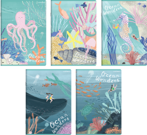 Zeszyt A-5 TOP-2000 Ocean Wonders 32 kartki, kratka 