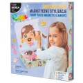 Magnetyczna układanka Śmieszne Buzie Kidea 57 magnesów