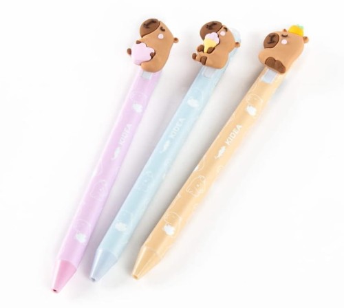 Długopis wymazywalny Kidea z figurką Kapibary