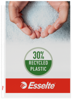 Koszulki groszkowe Esselte 30% PP z recyklingu A3, 85µm, 10 sztuk