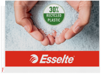 Koszulki groszkowe Esselte 30% PP z recyklingu poziome, A-3, 85µm, 10 sztuk