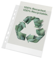 Koszulki groszkowe Esselte Recycled Premium PP  mały format A5, 70 µm, 100 sztuk