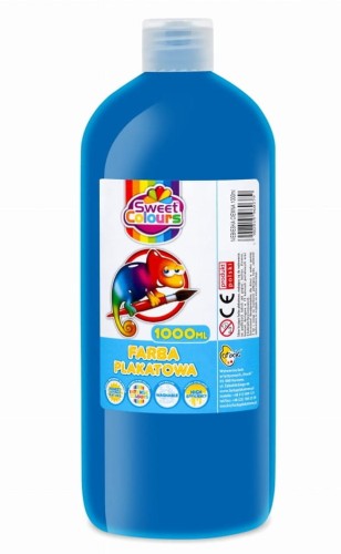 Otocki farba plakatowa 1 litr,  ciemnoniebieski