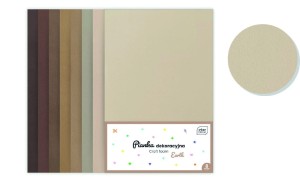 Pianka dekoracyjna A-4 Interdruk Earth, 8 sztuk