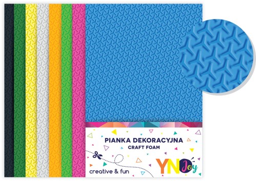 Pianka dekoracyjna A-4 Ynjoy Wiatrak, 8 sztuk