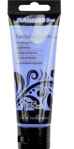 Farba akrylowa Titanum Flamingo Line cyan 75 ml  