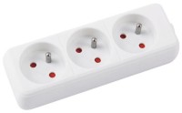 Przedłużacz Office Products, 3 gniazdka, 5m, z uziemieniem 