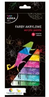 Farby akrylowe Kidea  12x12 ml 