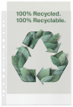 Koszulki groszkowe Esselte Recycled Premium PP A-4, 70µm, 100 sztuk