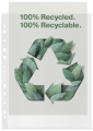 Koszulki groszkowe Esselte Recycled Premium PP A-4 Maxi, 70µm, 100 sztuk